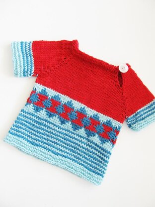 Scrap Sweater for the Small ones