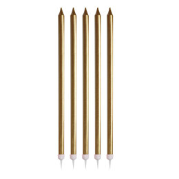 Ginger Ray Candles - Tall - Gold