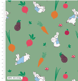 "Home Grown Hoppiness Peter Rabbit" von Craft Cotton Company - 5 a Day