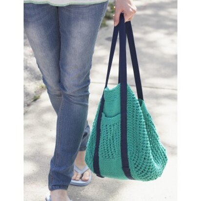 Go Green Market Bag in Lily Sugar 'n Cream Solids