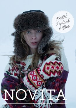 Knitted Lapland Mittens in Novita 7 Veljestä and Nordic Wool - Downloadable PDF