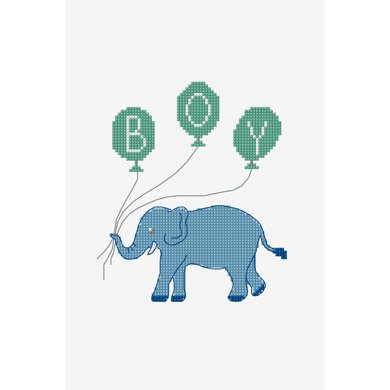Baby Boy in DMC - PAT0706 - Downloadable PDF