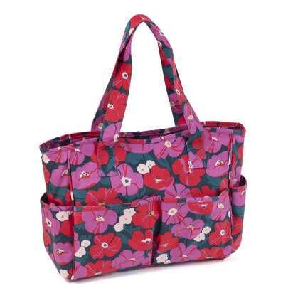 Hobbygift Modern Floral Craft Bag