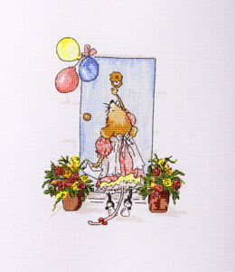 Creative World of Crafts Mouse Warming Party Cross Stitch Kit