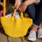 Hoooked RibbonXL Avila Bag DIY Kit - Lemon Yellow