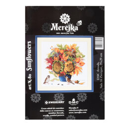 Merejka Sunflowers Cross Stitch Kit