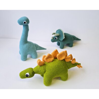 Dinosaur Amigurumi Set