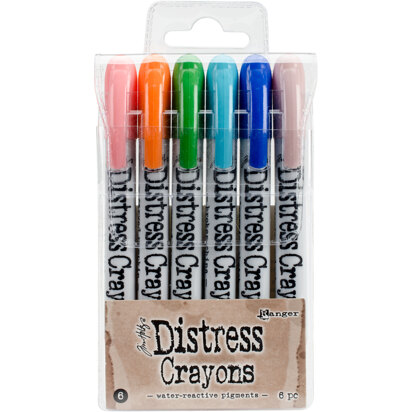 Ranger Tim Holtz Distress Crayon Set - Set #6