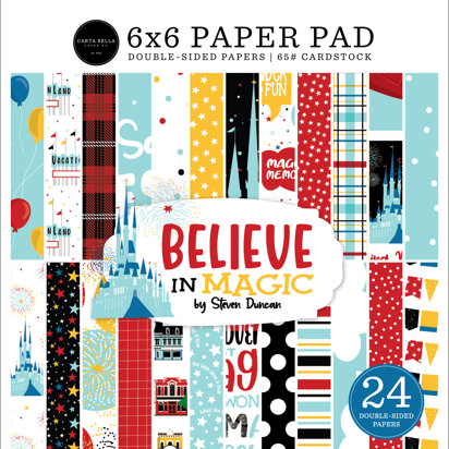 Carta Bella Paper Believe In Magic 6x6 Paper Pad