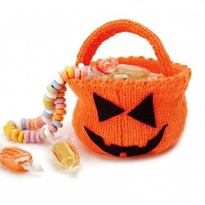 Halloween Trick or Treat Pumpkin Bowl Pattern