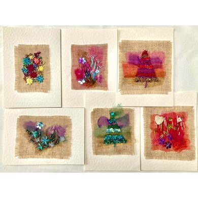 Rowandean Christmas "Sparkles" Cards Kit - 20cm x 25cm