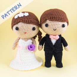 Bride and Groom Amigurumi