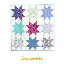 LoveCrafts Painterly Blooms Quilt Project Pack