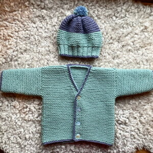 Noah Baby Cardigan Knitting pattern by Buzybee