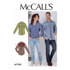 McCall's Misses' and Men's Shirts M7980 - Paper Pattern, Size XL-XXL-XXXL