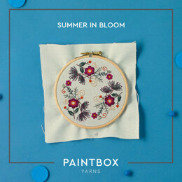 Paintbox Crafts Summer in Bloom Embroidery Kit