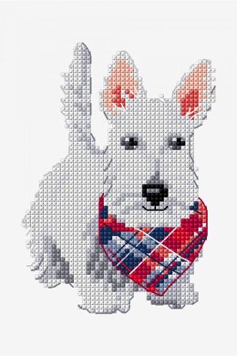 DMC Scottish Terrier - PAT1504S - Downloadable PDF