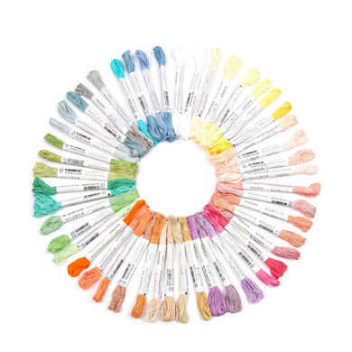 Paintbox Crafts Stranded Cotton 48 Skein Colour Pack