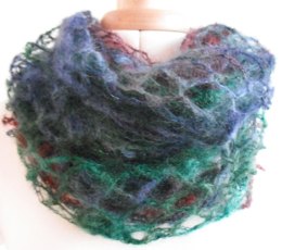 Winter jewels shawl