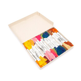 Paintbox Crafts 6 Strand Embroidery Floss 48 Skein Colour Pack