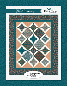 Riley Blake Mod Runway Quilt (Green) - Downloadable PDF
