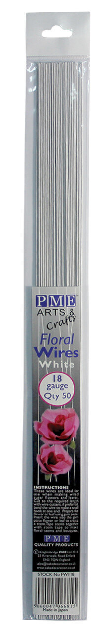 PME Flower Wires - 18 Gauge