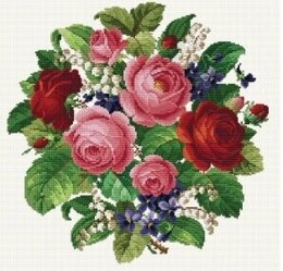 Ellen Maurer-Stroh Romantic Bouquet - EMS146 -  Leaflet