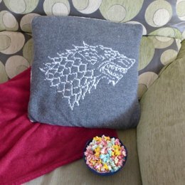 Cushion Cover "Stark, Winter is Coming"