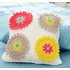 Colorful Cogs Afghan & Pillow in Bernat Super Value - Downloadable PDF