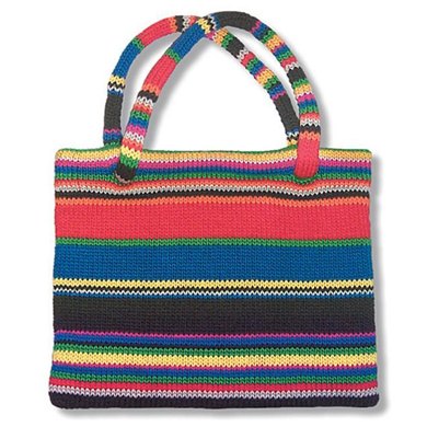 Striped Tote to Knit