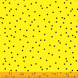 Windham Fabrics Dot Dot Dot - Scattered Dot Yellow