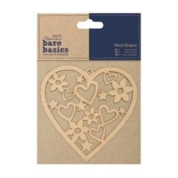 Papermania Wood Shapes - Heart