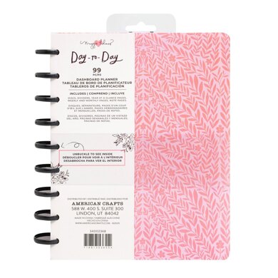 American Crafts Maggie Holmes - Day to Day Dashboard Pink Vines