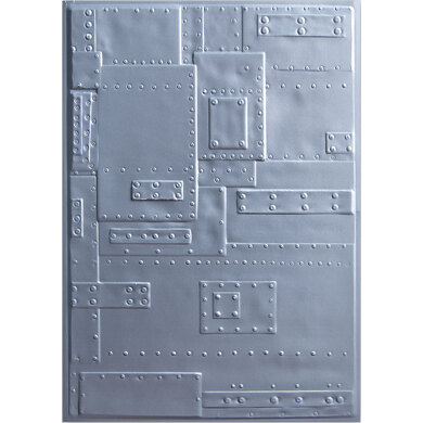 Sizzix 3D Texture Fades Embossing Folder By Tim Holtz - Foundry