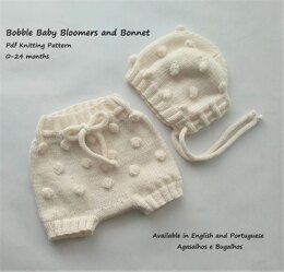 Bobble Baby Bloomers and Bonnet