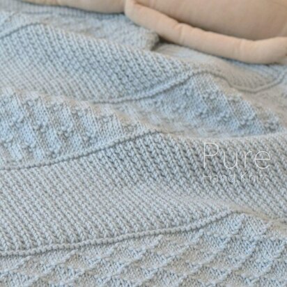 Simple Textured Blanket 'Jasper'