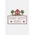 Home Sweet Home  in DMC - PAT0110 -  Downloadable PDF