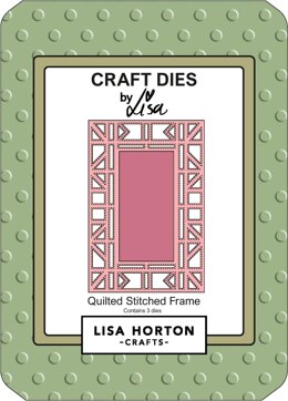 Lisa Horton Quilted Stitched Frame Die Set