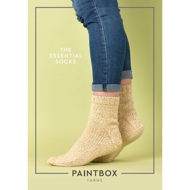 The Essential Socks : Socks Knitting Pattern in Paintbox Yarns Yarn