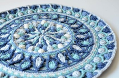 Dandelion Mandala Overlay Crochet