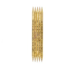Addi Champagne Plastic Double Point Needles 20cm (8in)