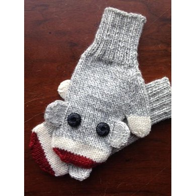 Silly Sock Monkey Mitts