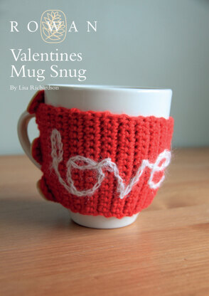 Valentines Mug Hug in Rowan Pure Wool Worsted