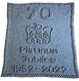 Queen's Platinum Jubilee Lap Blanket