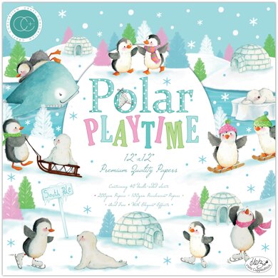 Craft Consortium Polar Playtime Paper Pad - 12in x 12in