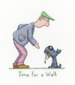 Heritage Time for a Walk Cross Stitch Kit