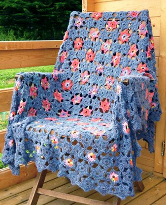 Starry Night Crochet Blanket/Afghan