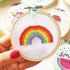 The Make Arcade Mini Cross Stitch - Over the Rainbow - 3in
