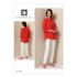 Vogue Misses' Banded Tunic with Yoke and Tapered Pants V1509 - Paper Pattern, Size 14-16-18-20-22