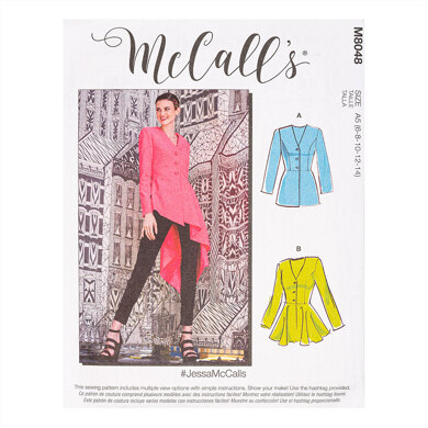 McCall's #JessaMcCalls - Misses' Jackets M8048 - Sewing Pattern